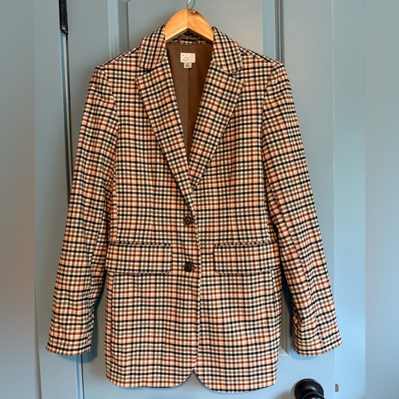 a new day Checkered Women's Blazer - Size XS - Picture 1 of 4